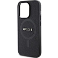 Miniatyrbild 6 av 8: Guess iPhone 14 Pro Max Mobilskal Magsafe Saffiano - Svart Svart
