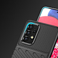 Miniatyrbild 4 av 8: Thunder Flexible Armored Skal Galaxy A53 5G - Svart