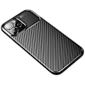 Miniatyrbild 2 av 9: iPhone 14 Pro Max Skal Carbon Shock-Proof - Svart Svart