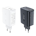 Miniatyrbild 3 av 5: Acefast PD Väggladdare USB Typ-C 50W - Svart Svart