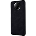 Miniatyrbild 4 av 7: Nillkin Qin Läder Fodral Xiaomi Redmi Note 9T 5G - Svart Svart