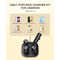 Miniatyrbild 8 av 9: VEGER Powerbank 4 x 5000 mAh Pogo set - Svart