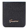 Miniatyrbild 4 av 8: Guess Galaxy Z Flip 5 Mobilskal Glitter Script - Svart Svart