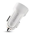 Miniatyrbillede 2 af 5: Dudao 2x USB 2.4A oplader + 3i1 lightning / Type C / micro USB Hvid White