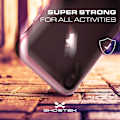 Miniatyrbild 5 av 6: Ghostek Atmoic Slim 2 Skal till Apple iPhone XS Max - Svart Svart