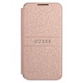Miniatyrbild 3 av 7: Guess Saffiano Stripes Fodral Galaxy S22 Plus - Rosa