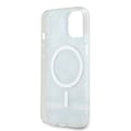 Miniatyrbild 7 av 8: DKNY iPhone 15/14/13 Mobilskal Magsafe IML Checkered Mono Pattern Svart