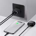 Miniatyrbild 4 av 5: Baseus EU Compact Väggladdare USB 10.5W - Svart Svart