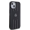 Miniatyrbild 4 av 8: Mercedes iPhone 15 Mobilskal MagSafe Double Layer Crossed Lines Svart