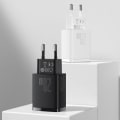 Miniatyrbillede 6 af 9: BASEUS - 2-Port netværksoplader 20W - Sort Black