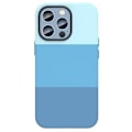 Miniatyrbild 1 av 5: iPhone 14 Skal Color Splicing - Blå