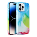 Miniatyrbild 2 av 6: iPhone 11 Pro Max Magsafe Mobilskal Läder - Multicolor Splash