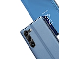 Miniatyrbild 7 av 11: Galaxy S23 Plus Fodral Clear View Flip - Blå