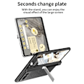 Miniatyrbild 9 av 10: GKK Google Pixel Fold Mobilskal Kickstand PU-Läder - Silver