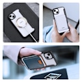 Miniatyrbild 1 av 11: Dux Ducis iPhone 15 Plånboksfodral Magsfae Skin X Pro - Svart Svart