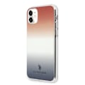Miniatyrbild 2 av 5: U.S. Polo Assn. Gradient Pattern Collection iPhone 11 Blå Röd Blå