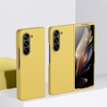 Miniatyrbild 7 av 8: Galaxy Z Fold 5 Mobilskal Anti-Scratch - Gul