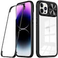 Miniatyrbild 1 av 6: iPhone XR Mobilskal 360 Kamera Slider - Svart Svart