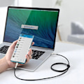 Miniatyrbild 9 av 11: Baseus USB-C till USB-C kabel Cafule Series Metal 100W 5A 1m Svart
