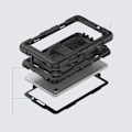 Miniatyrbild 7 av 7: Tech Protect Galaxy Tab A9 Plus Skal Solid360 - Svart