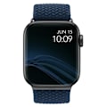 Miniatyrbild 4 av 6: UNIQ Aspen Strap Apple Watch 4/5/6/7/SE/Ultra 42/44/45/49 mm - Blå Blå