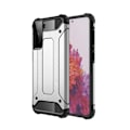Miniatyrbild 1 av 5: Armor Guard Hybrid Mobilskal Galaxy S21 Plus - Silver Silver