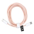Miniatyrbild 1 av 2: Typ-C to Typ-C Kabel PD 60W 3A C263 2m - Rosa