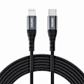 Miniatyrbild 1 av 9: Choetech USB-C till Lightning kabel MFi 480Mb/s 3A 2m Svart