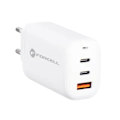 Miniatyrbild 1 av 5: Forcell Väggladdare 2x USB-C/USB-A 65W - Vit