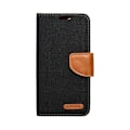 Miniatyrbild 2 av 6: Xiaomi Redmi Note 13 Pro Plus Plånboksfodral Canvas - Svart