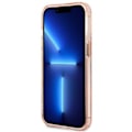 Miniatyrbild 5 av 8: GUESS iPhone 13 Pro Max Skal MagSafe Gold Outline Translucent - Rosa