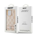 Miniatyrbild 8 av 8: DKNY iPhone 14 Pro Max Mobilskal Läder Checkered Mono Pattern