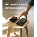 Miniatyrbild 8 av 11: Ringke Folio Signature Flip Läder Fodral Galaxy S22 Plus - Svart