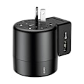 Miniatyrbild 5 av 9: Baseus Rotation Universal reseladdare - Svart Svart
