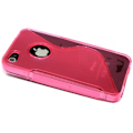 Miniatyrbild 3 av 3: Wave FlexiCase Skal till iPhone 4S/4 (ROSA) Rosa