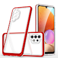 Miniatyrbild 1 av 7: Galaxy A32 5G Skal Clear 3in1 - Röd