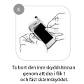 Pikkukuva 6 / 7: CoveredGear kirkas koko näytön suojakalvo - Samsung Galaxy S6 Edg