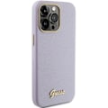 Miniatyrbild 4 av 8: Guess iPhone 15 Pro Max Mobilskal Glitter Glossy Script - Lila