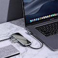Miniatyrbild 10 av 11: BASEUS HUB 7in1 3xUSB 3.0 + HDMI + USB-C PD + microSD/SD