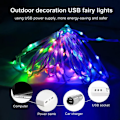 Miniatyrbild 5 av 9: LED String Lights För Juldekoration 10M - Flerfärgad 10M