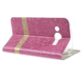 Miniatyrbild 5 av 6: Lines Textured fodral till Samsung Galaxy Ace 4 - Magenta
