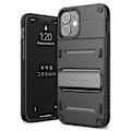 Pikkukuva 2 / 11: VRS DESIGN Damda QuickStand -kotelo iPhone 12 Minille - Musta