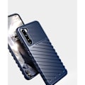 Miniatyrbild 2 av 7: Thunder Twill Texture Skal Till OnePlus Nord - Blå Blå