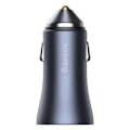 Miniatyrbild 5 av 7: Baseus Golden Billaddare USB/USB-C 40 W USB-C Kabel - Grå Svart