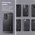 Miniatyrbild 5 av 6: Spigen Rugged Armor Skal Galaxy A53 5G - Matte Svart