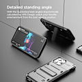 Pikkukuva 3 / 11: VRS DESIGN Damda QuickStand -kotelo iPhone 12 Minille - Musta