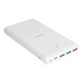 Miniatyrbild 1 av 8: VEGER Powerbank 20000 mAh 20W PD QC 3.0 3A S22 - Vit