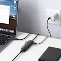 Miniatyrbild 11 av 11: Ugreen HUB USB Type A splitter - 4x USB 3.2 Gen 1 - Svart