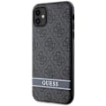 Miniatyrbild 4 av 7: Guess iPhone 11/XR Mobilskal Stripe - Grå