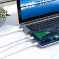 Miniatyrbillede 4 af 5: Hoco 3in1 USB-A/MicroUSB/Lightning/Type-C Kabel 1m 2A X74 - Hvid Vit